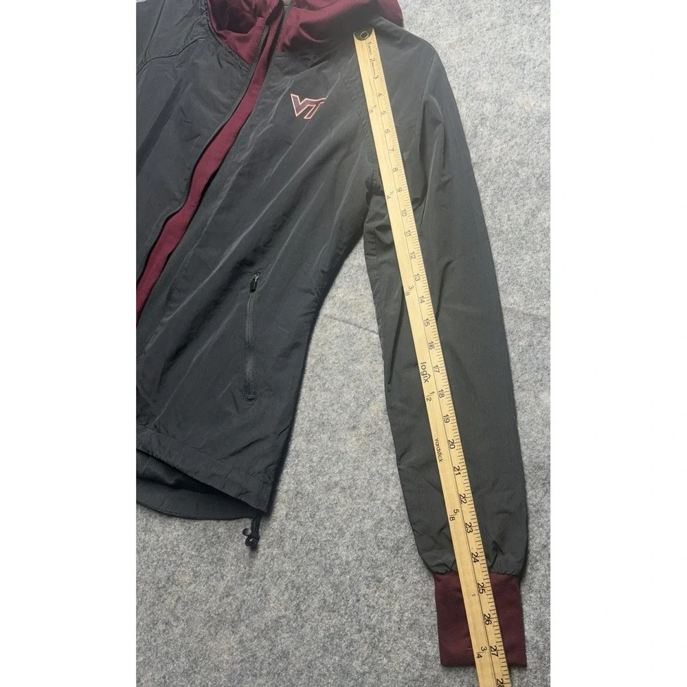 Virginia Tech‎ Jacket Women's Small Nike Full Zip Hoodie Sweatshirt Hokies